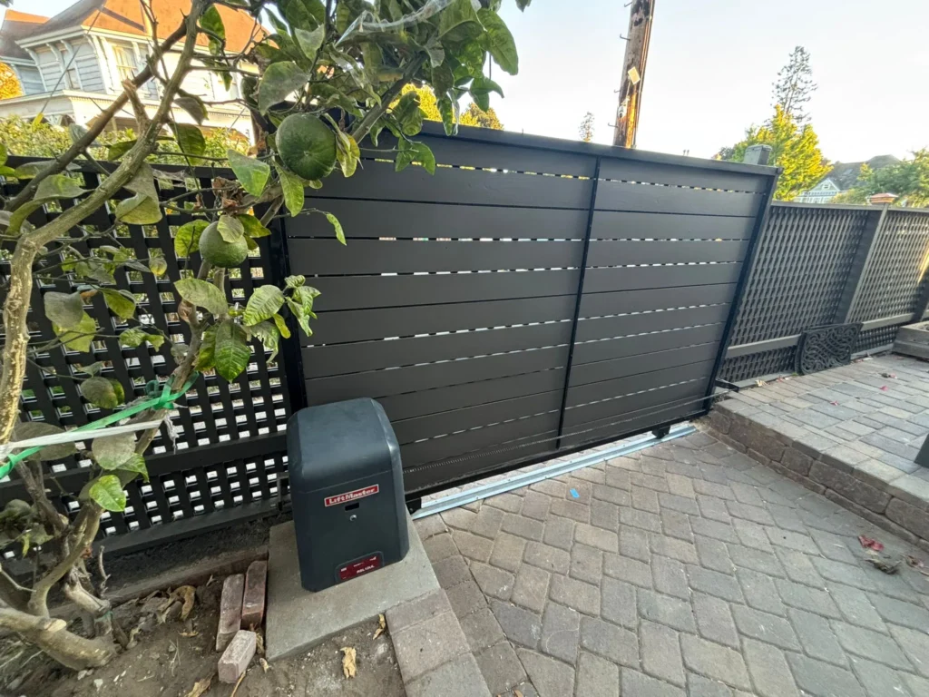 LiftMaster Gate Opener Repair during a professional opener diagnostic inspection