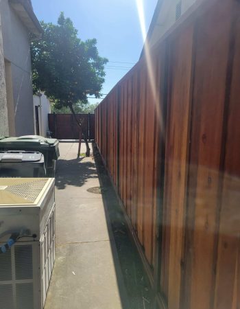 wood fence in Milpitas